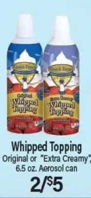 Angelo Caputo's Fresh Market Whipped Topping offer