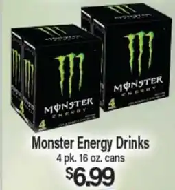 Angelo Caputo's Fresh Market Monster Energy Drinks offer