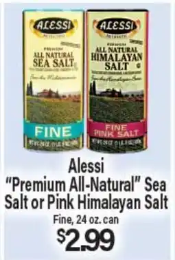Angelo Caputo's Fresh Market Alessi Premium All-Natural Sea Salt or Pink Himalayan Salt offer