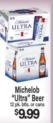 Angelo Caputo's Fresh Market Michelob Ultra Beer offer