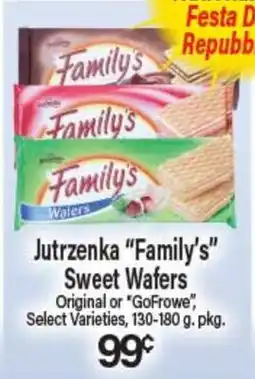 Angelo Caputo's Fresh Market Jutrzenka Family's Sweet Wafers offer