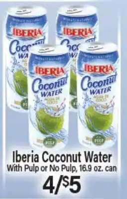 Angelo Caputo's Fresh Market Iberia Coconut Water offer