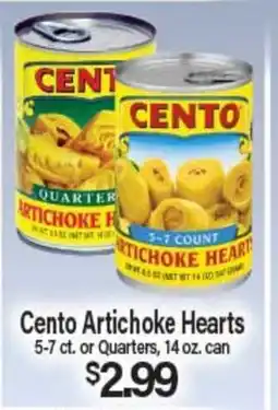 Angelo Caputo's Fresh Market Cento Artichoke Hearts offer