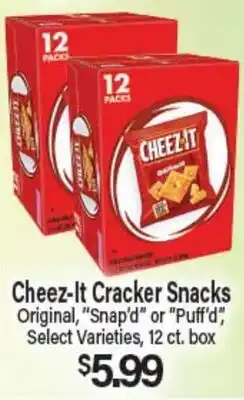 Angelo Caputo's Fresh Market Cheez-It Cracker Snacks offer