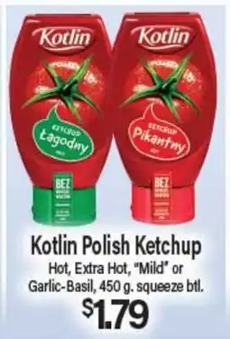 Angelo Caputo's Fresh Market Kotlin Polish Ketchup offer