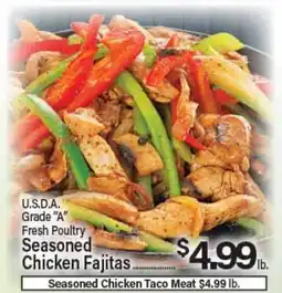Angelo Caputo's Fresh Market Seasoned Chicken Fajitas offer