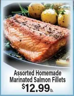 Angelo Caputo's Fresh Market Assorted Homemade Marinated Salmon Fillets offer