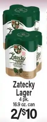 Angelo Caputo's Fresh Market Zatecky Lager offer