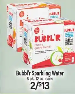 Angelo Caputo's Fresh Market Bubbl'r Sparkling Water offer