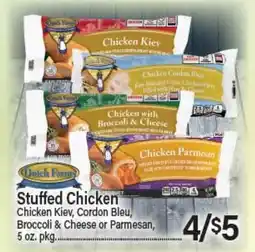 Angelo Caputo's Fresh Market Dutch Farms Stuffed Chicken offer