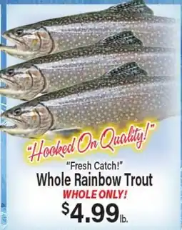 Angelo Caputo's Fresh Market Whole Rainbow Trout offer