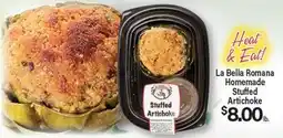 Angelo Caputo's Fresh Market La Bella Romana Homemade Stuffed Artichoke offer