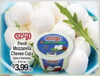 Angelo Caputo's Fresh Market Fresh Mozzarella Cheese Cups offer
