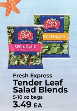 Sunset Foods Fresh Express Tender Leaf Salad Blends offer