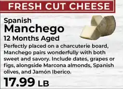 Sunset Foods Spanish Manchego 12 Months Aged offer