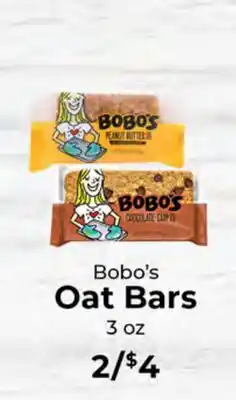 Sunset Foods Bobo's Oat Bars offer