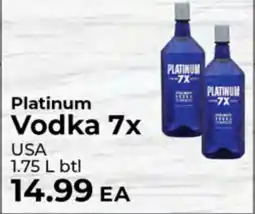 Sunset Foods Platinum Vodka 7x offer