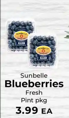 Sunset Foods Sunbelle Blueberries offer