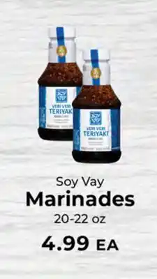 Sunset Foods Soy Vay Marinades offer