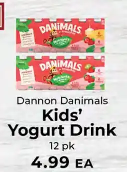 Sunset Foods Dannon Danimals Kids' Yogurt Drink offer