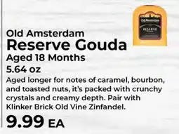 Sunset Foods Old Amsterdam Reserve Gouda offer