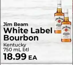 Sunset Foods Jim Beam White Label Bourbon offer