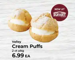 Sunset Foods Valley Cream Puffs offer