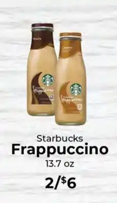 Sunset Foods Starbucks Frappuccino offer