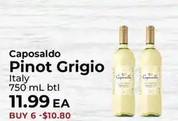 Sunset Foods Caposaldo Pinot Grigio offer
