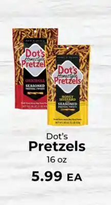 Sunset Foods Dot's Pretzels offer