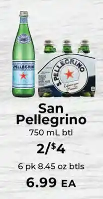 Sunset Foods San Pellegrino offer