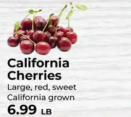 Sunset Foods California Cherries offer