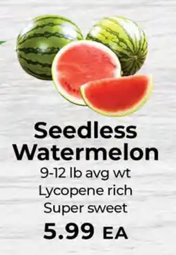 Sunset Foods Seedless Watermelon offer