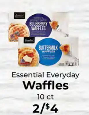 Sunset Foods Essential Everyday Waffles offer