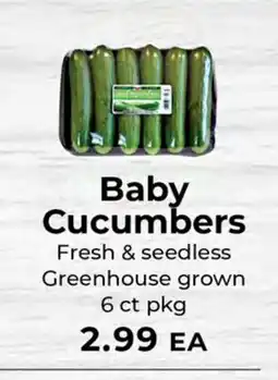 Sunset Foods Baby Cucumbers offer