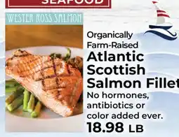 Sunset Foods Organically Farm-Raised Atlantic Scottish Salmon Fillet offer