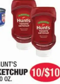 Carnicerias Jimenez HUNT'S TOMATO KETCHUP offer