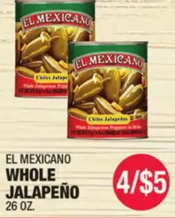 Carnicerias Jimenez EL MEXICANO WHOLE JALAPEÑO offer