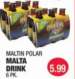 Carnicerias Jimenez MALTIN POLAR MALTA DRINK offer