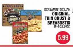Carnicerias Jimenez SCREAMIN' SICILIAN ORIGINAL, THIN CRUST & BREASDSTIX offer
