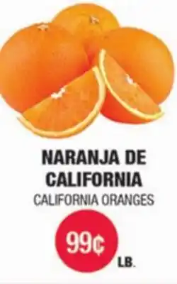 Carnicerias Jimenez NARANJA DE CALIFORNIA offer