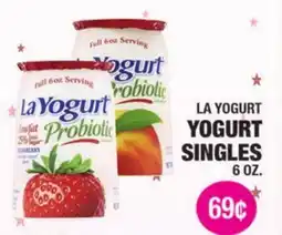 Carnicerias Jimenez LA YOGURT YOGURT SINGLES offer