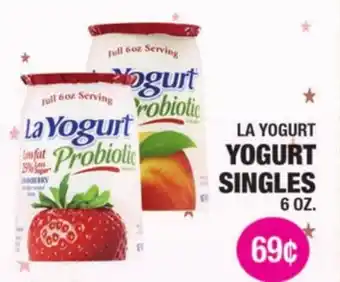 Carnicerias Jimenez LA YOGURT YOGURT SINGLES offer