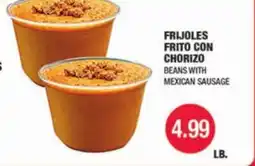 Carnicerias Jimenez BEANS WITH MEXICAN SAUSAGE offer