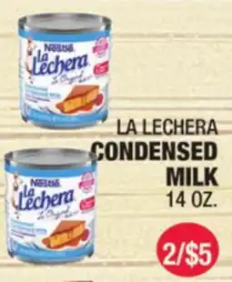 Carnicerias Jimenez LA LECHERA CONDENSED MILK offer