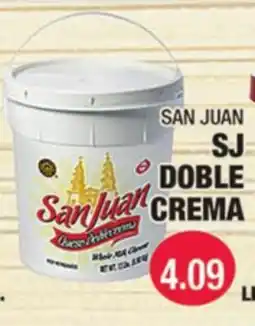 Carnicerias Jimenez SAN JUAN SJ DOBLE CREMA offer