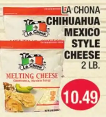 Carnicerias Jimenez LA CHONA CHIHUAHUA MEXICO STYLE CHEESE offer