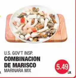 Carnicerias Jimenez U.S. GOV'T INSP. COMBINACION DE MARISCO offer