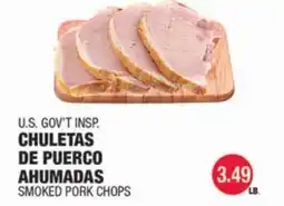 Carnicerias Jimenez U.S. GOV'T INSPI CHULETAS DE PUERCO AHUMADAS offer