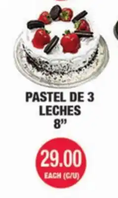 Carnicerias Jimenez PASTEL DE 3 LECHES offer